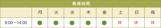 教育時間